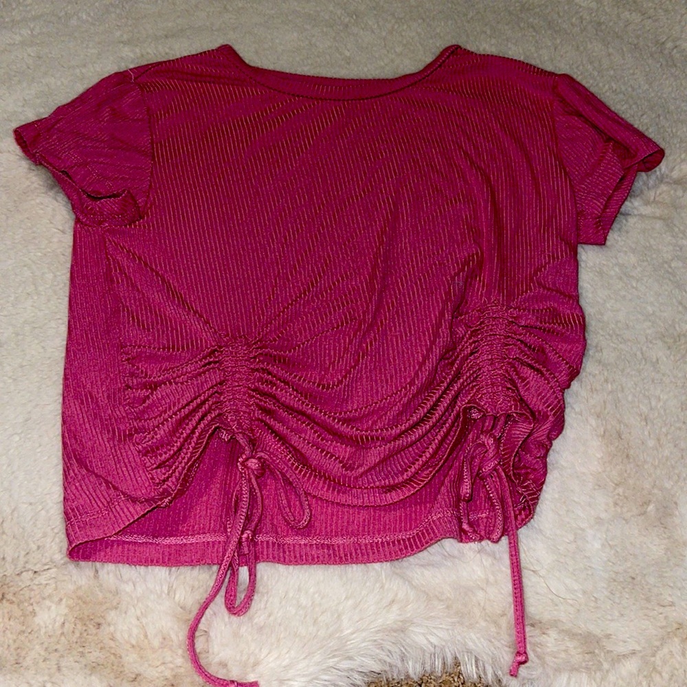 Cute light pink top